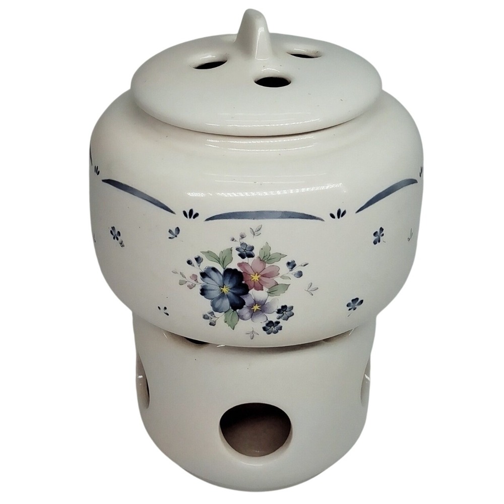 Vtg 1980s Potpourri Press Room Scenter/Fragrance Warmer Candle Simmer Pot